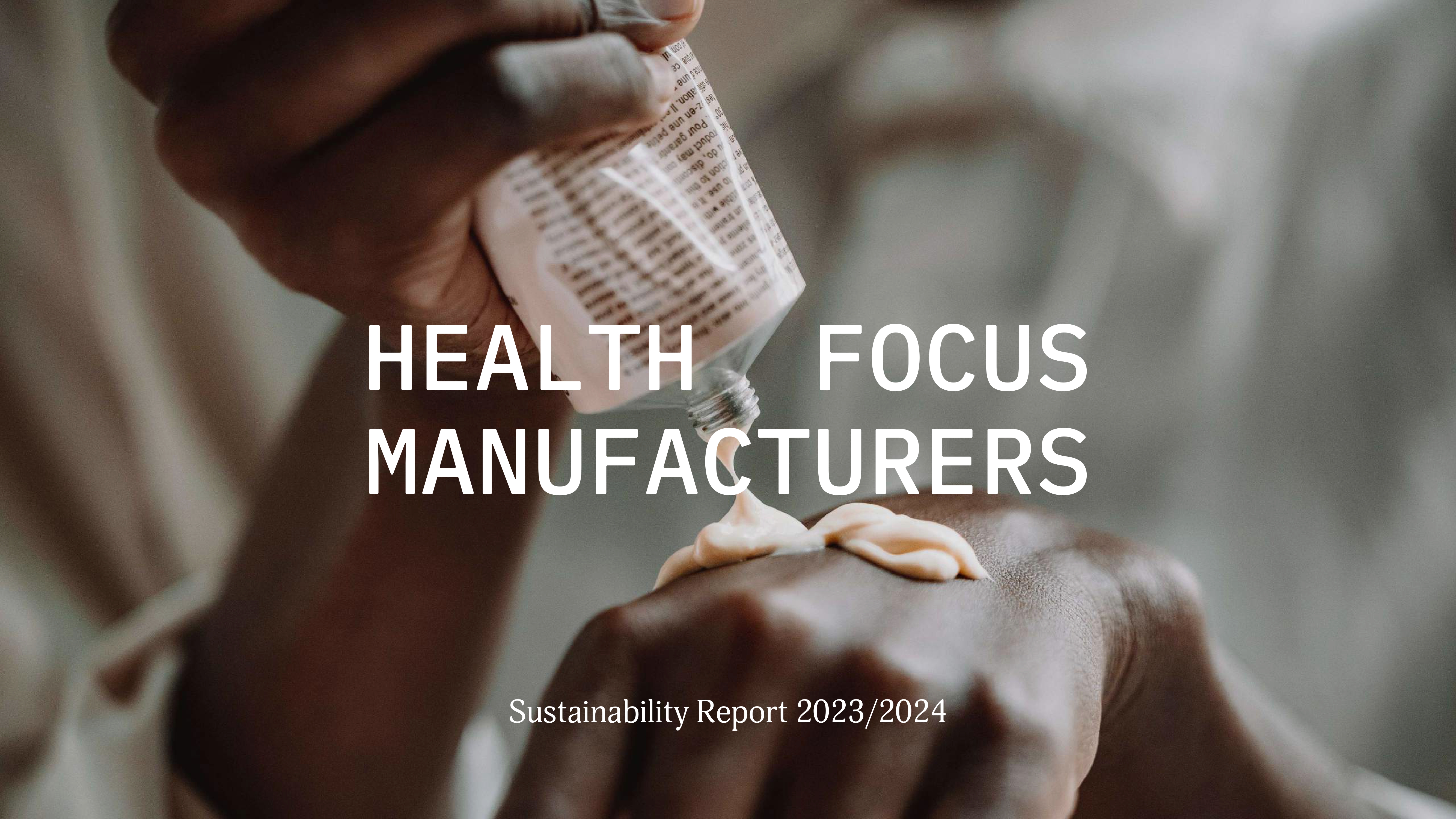 Health Focus Manufacturers - Outstanding Company and Organisation Award - Manufacturing
