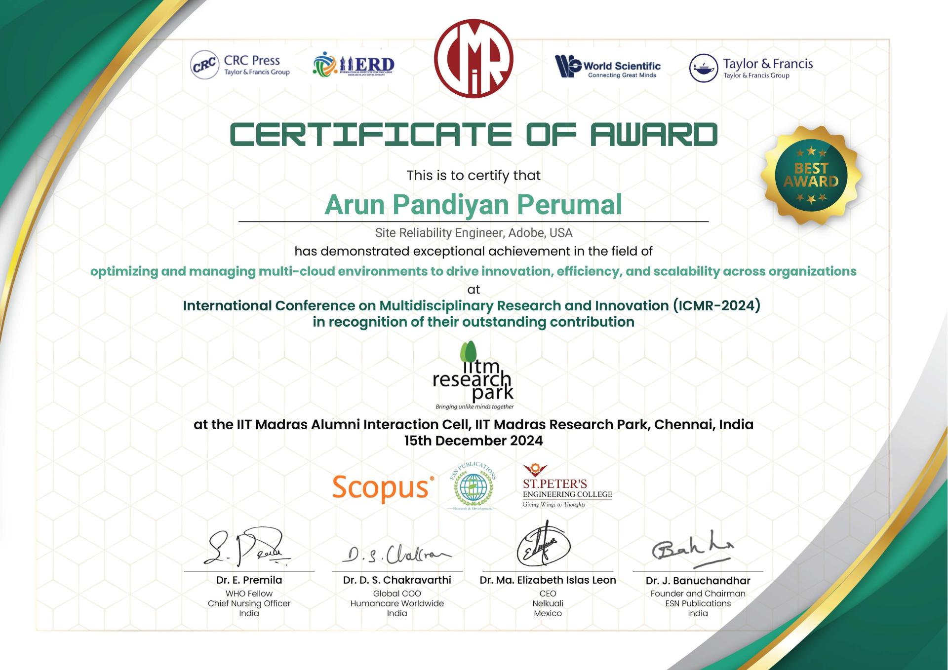 Expert in Driving Multi-Cloud Excellence: Architecting Scalable and Resilient Globally Distributed Cloud Infrastructures