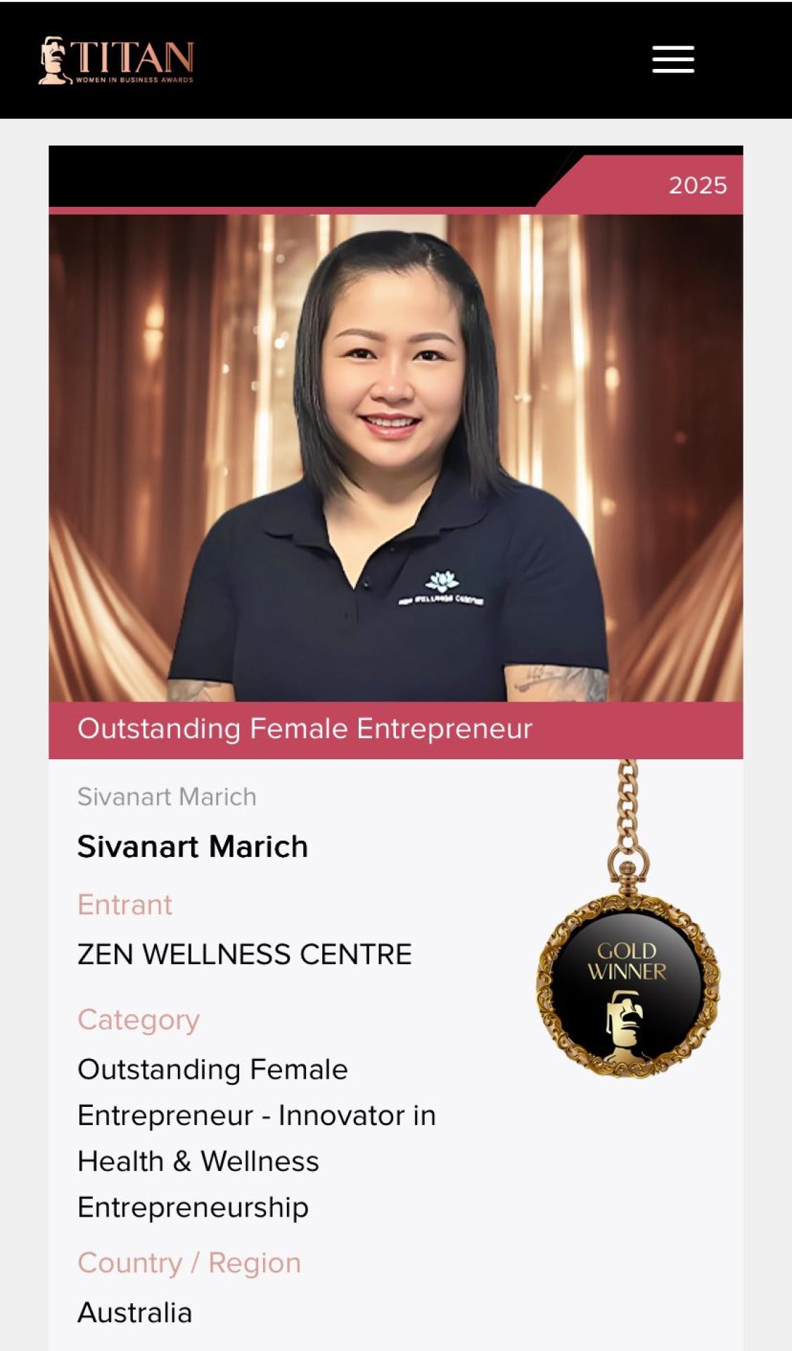  Outstanding Leadership in Healthcare and Wellness