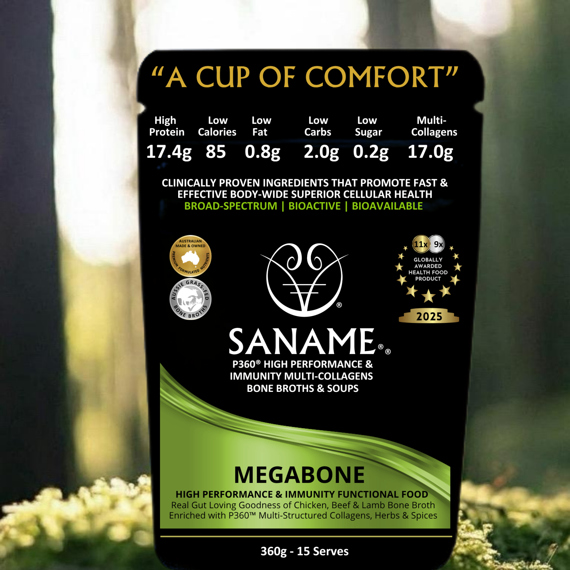 SANAME - Best Outstanding Product Development, Health, Wellness, Functional Food & Beverage